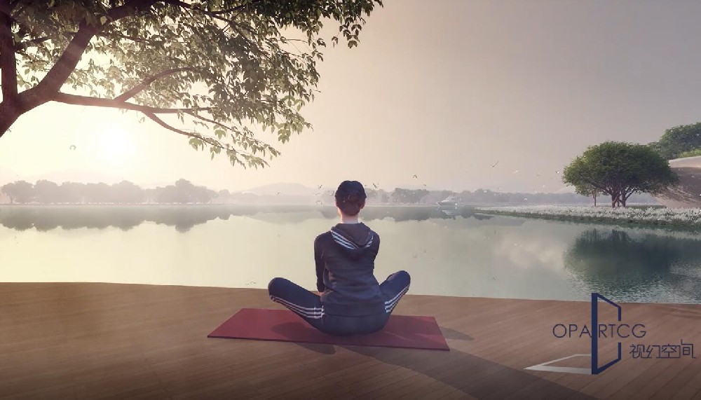 Hainan Qixing Lake health and pressure