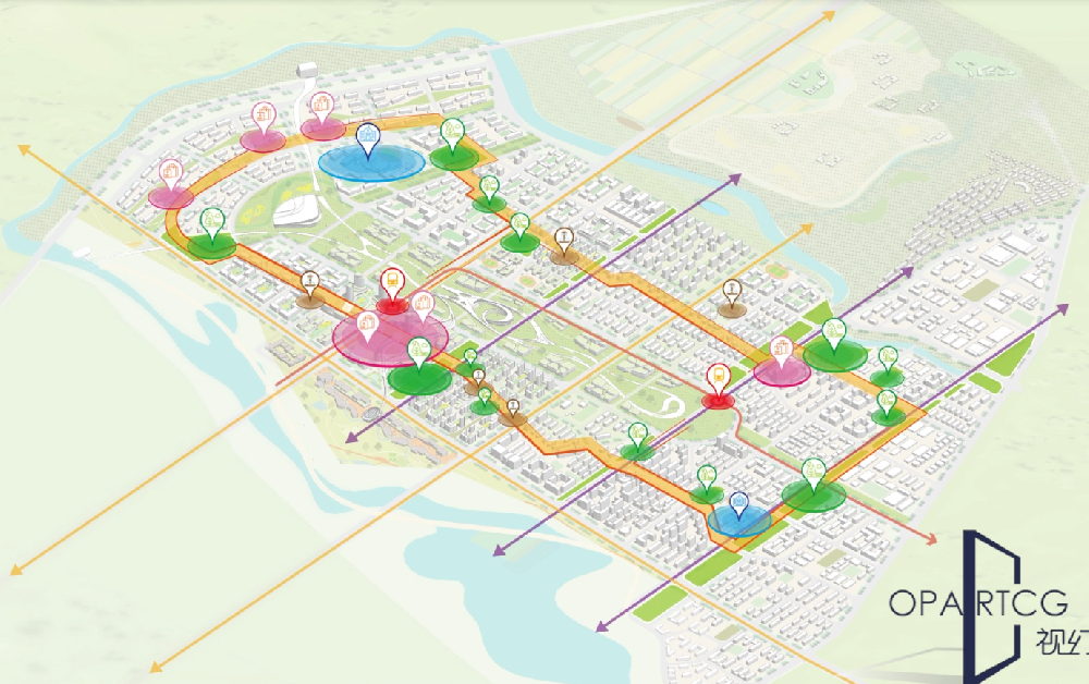 East District of Changping new town
